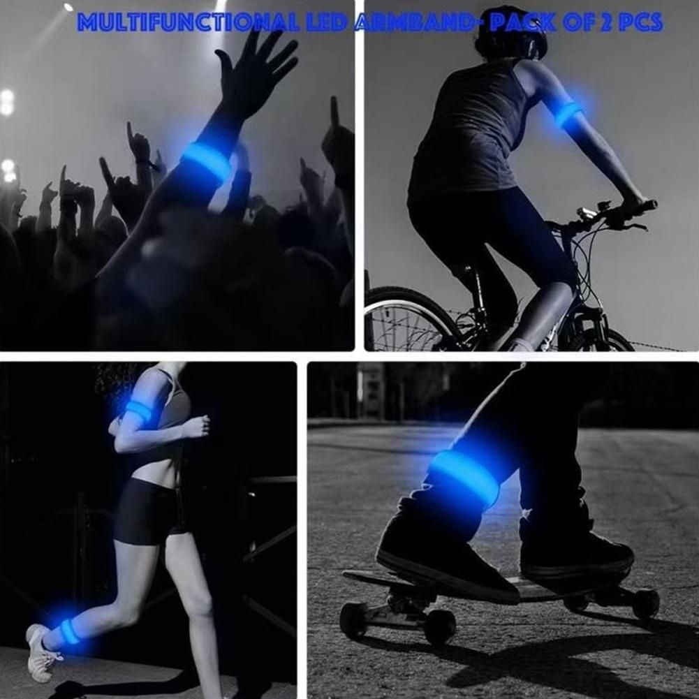 7 Running Light Arm with LED Night Running Safety Warning