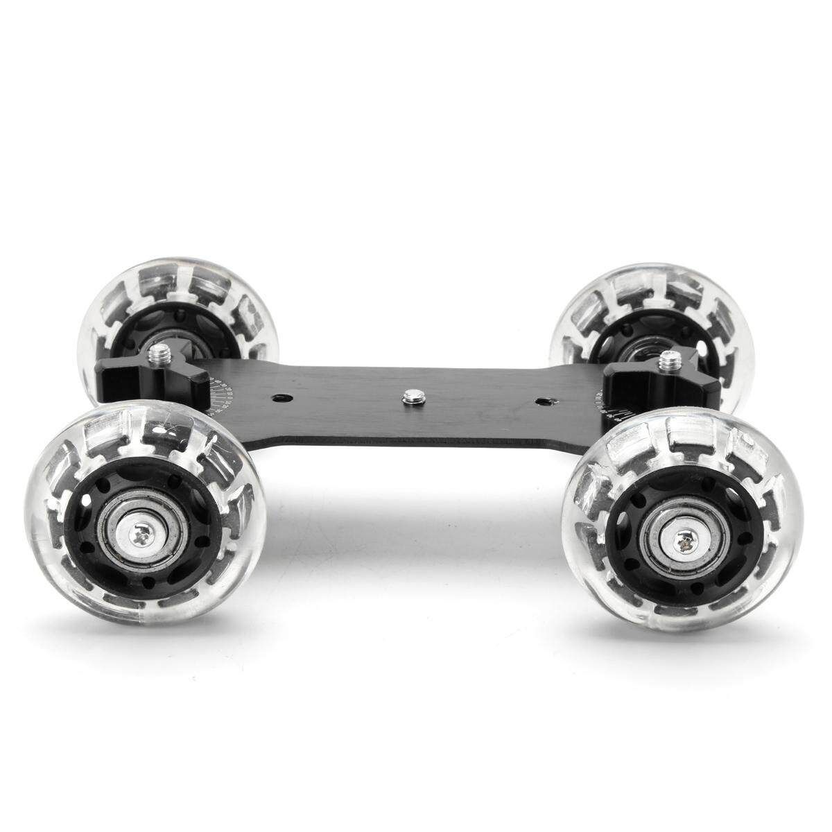 Desktop Camera Video Wheels Rail Rolling Track Slider Dolly Car Skate Glide