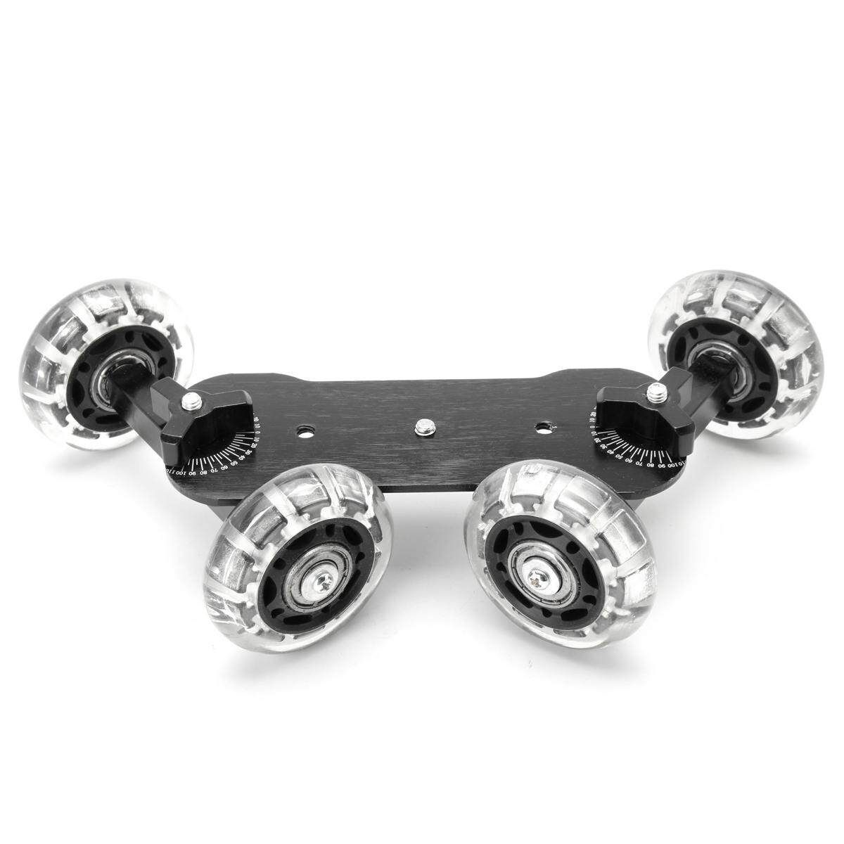 Desktop Camera Video Wheels Rail Rolling Track Slider Dolly Car Skate Glide