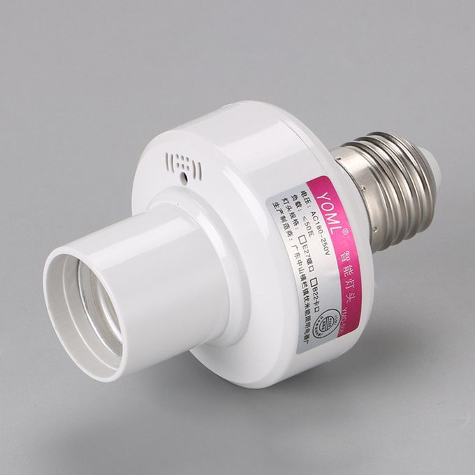 Wireless E27 Light Bulb Holder Control Lamp For Office Bedroom
