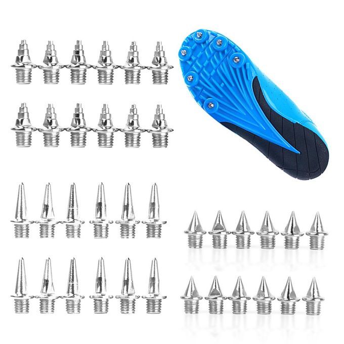 36 X Steel Track & Field Shoes Spikes Replacement 5mm Screw