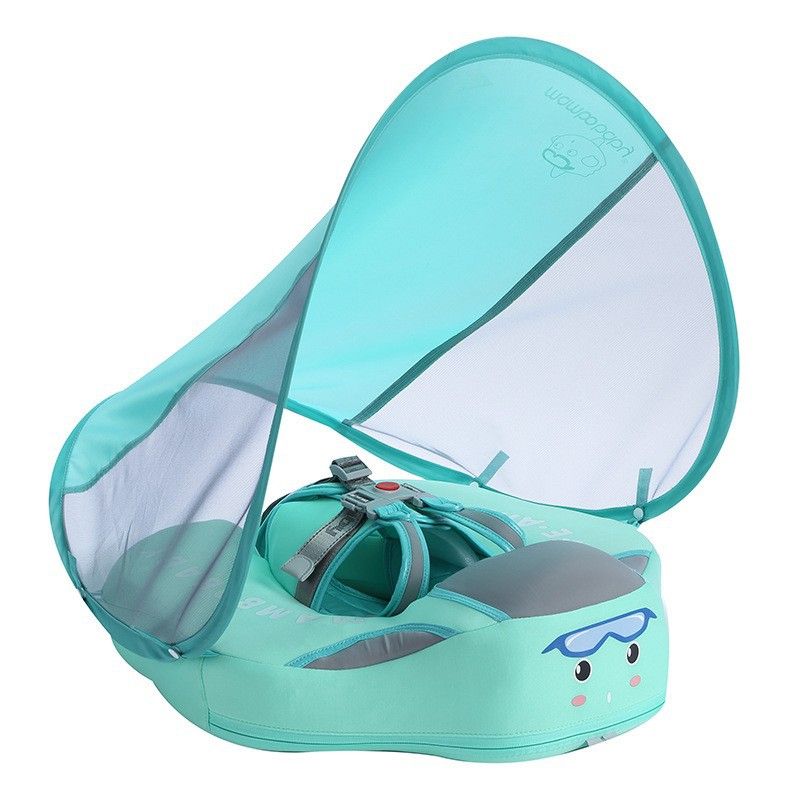Mambobaby Baby Free Inflatable Lying Circle Awning Swimming