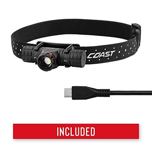Coast XPH30R 1000 Lumen USBC Rechargeable Dual Power Headlam