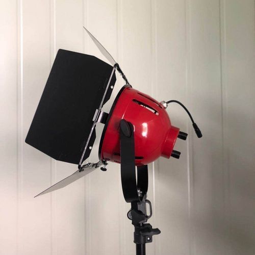 Dimmable LED Red Head,White Light, Yellow Light+Tripod Stand