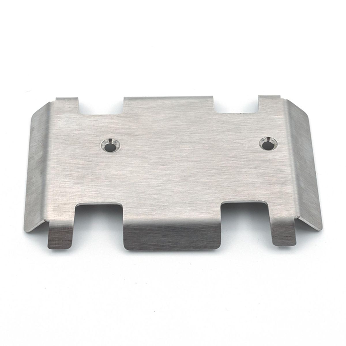 Stainless Steel Skid Protection Plate Chassis Armor Replacements for 1/10 RGT EX86190 LC76 RC Car
