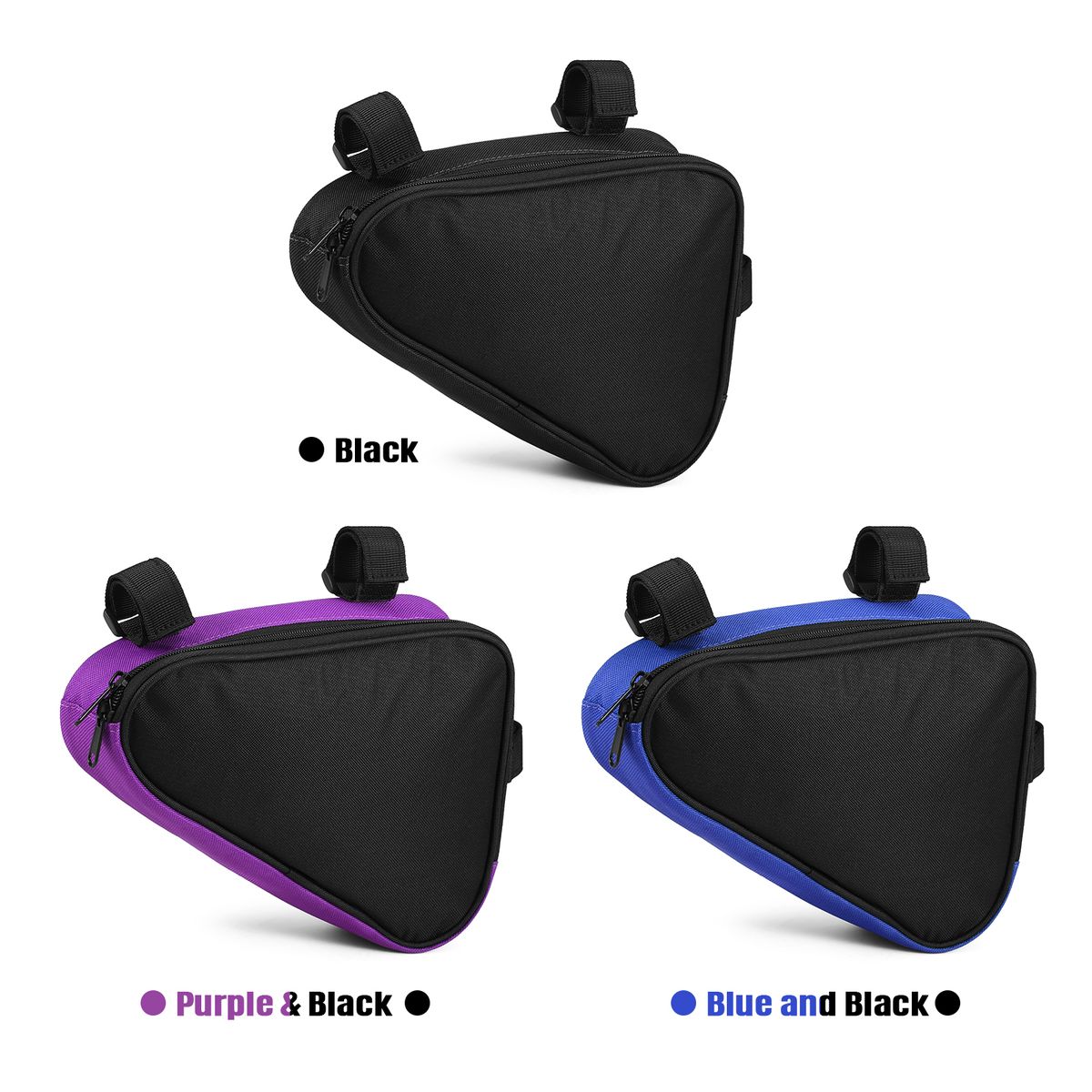 Bike Frame Bag Waterproof Bicycle Triangle Bag Front Tube