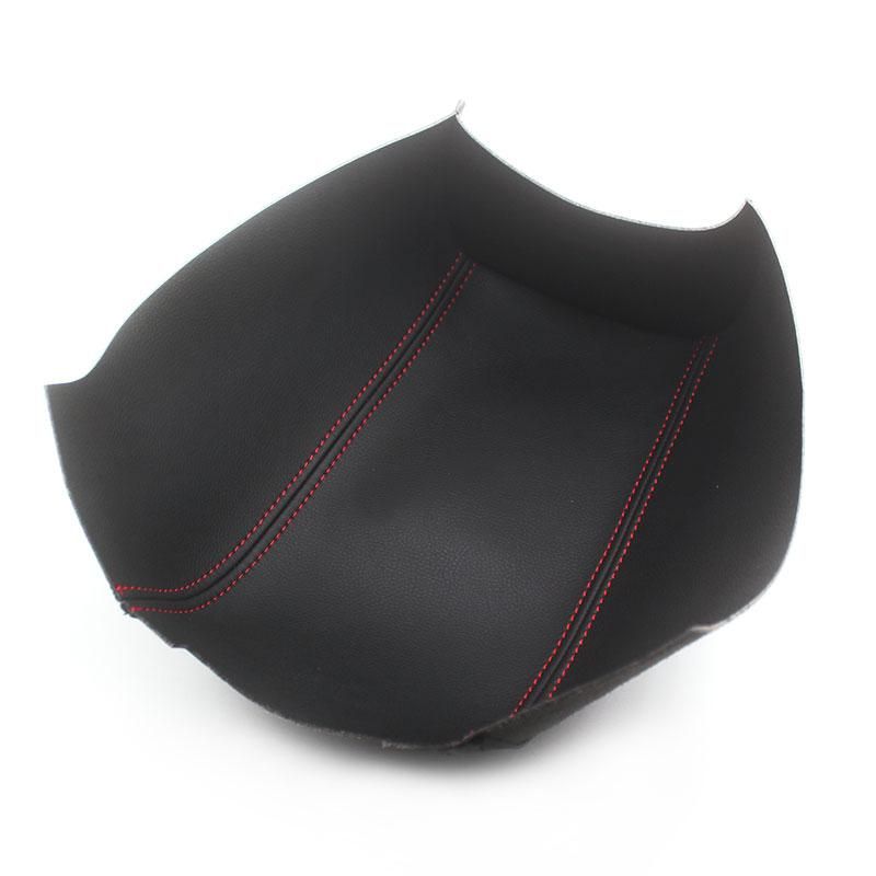 Soft Leather Armrest Cover For Nissan Qashqai 2008 - 2016 2017 Car-styling Center Control Armrest Box Skin Cover Sticker Trim