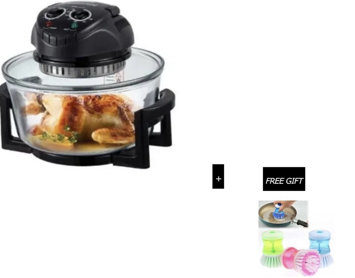 20 Litres Premium 8-in-1 Halogen Oven /Air Fryer& Free Gift