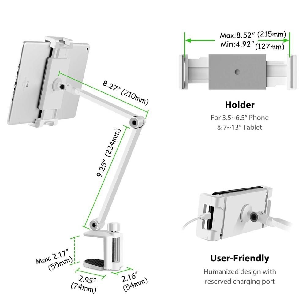 AP-7LC Tablets Mobile Phones Lazy Bedside Tabletop Holder