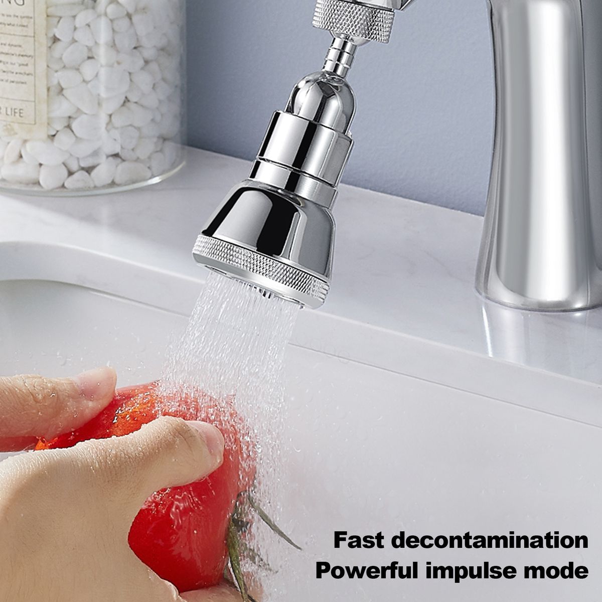 Universal 720° Rotatable Faucet  Filter Nozzle For