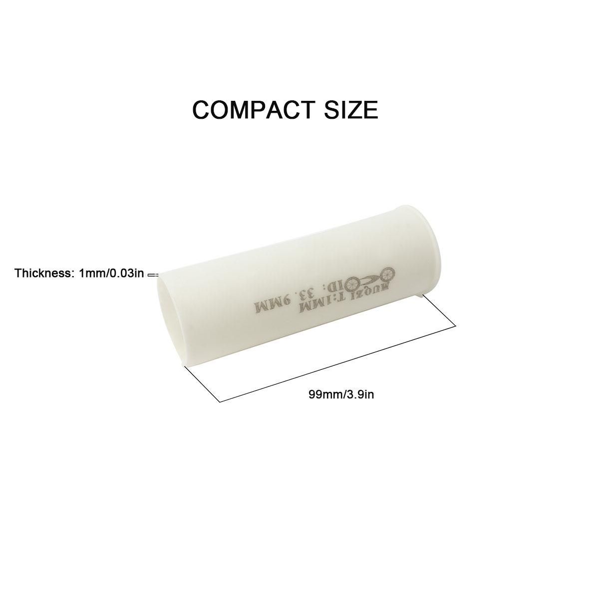 33.9x1mm Bicycle Seat Tube Adapter Bike Seat Post Tube Sleeve  for Mountain Bike Road Bike