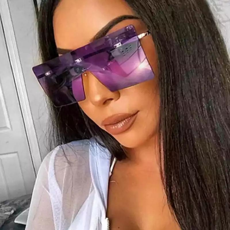 Boss Lady Trendy Oversized Sun Glasses.