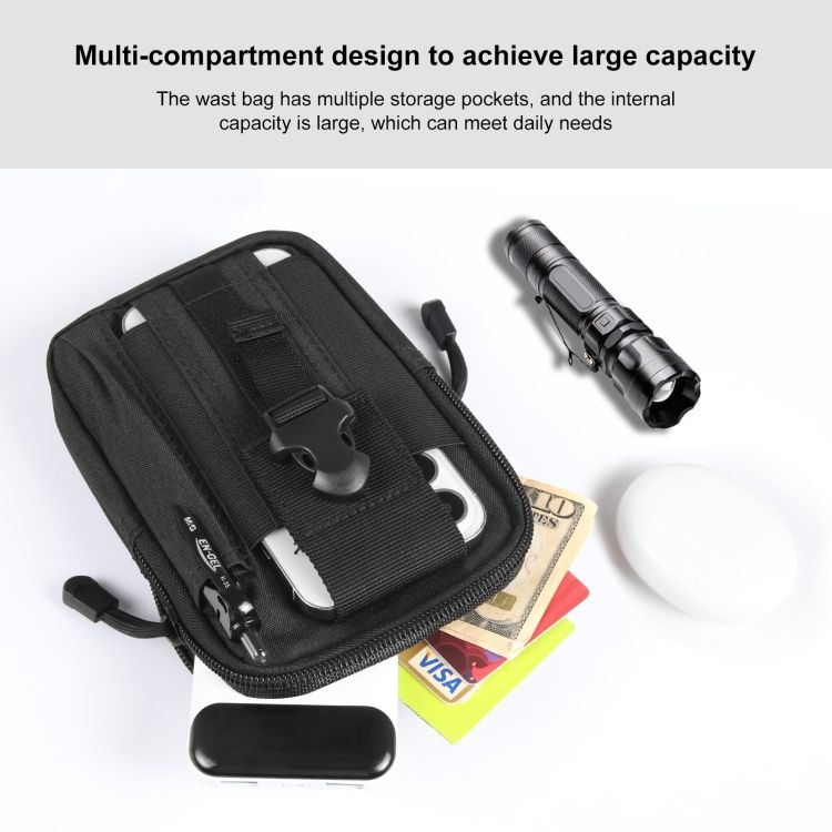 Hiking Belt Waist Bag Phone Pocket
