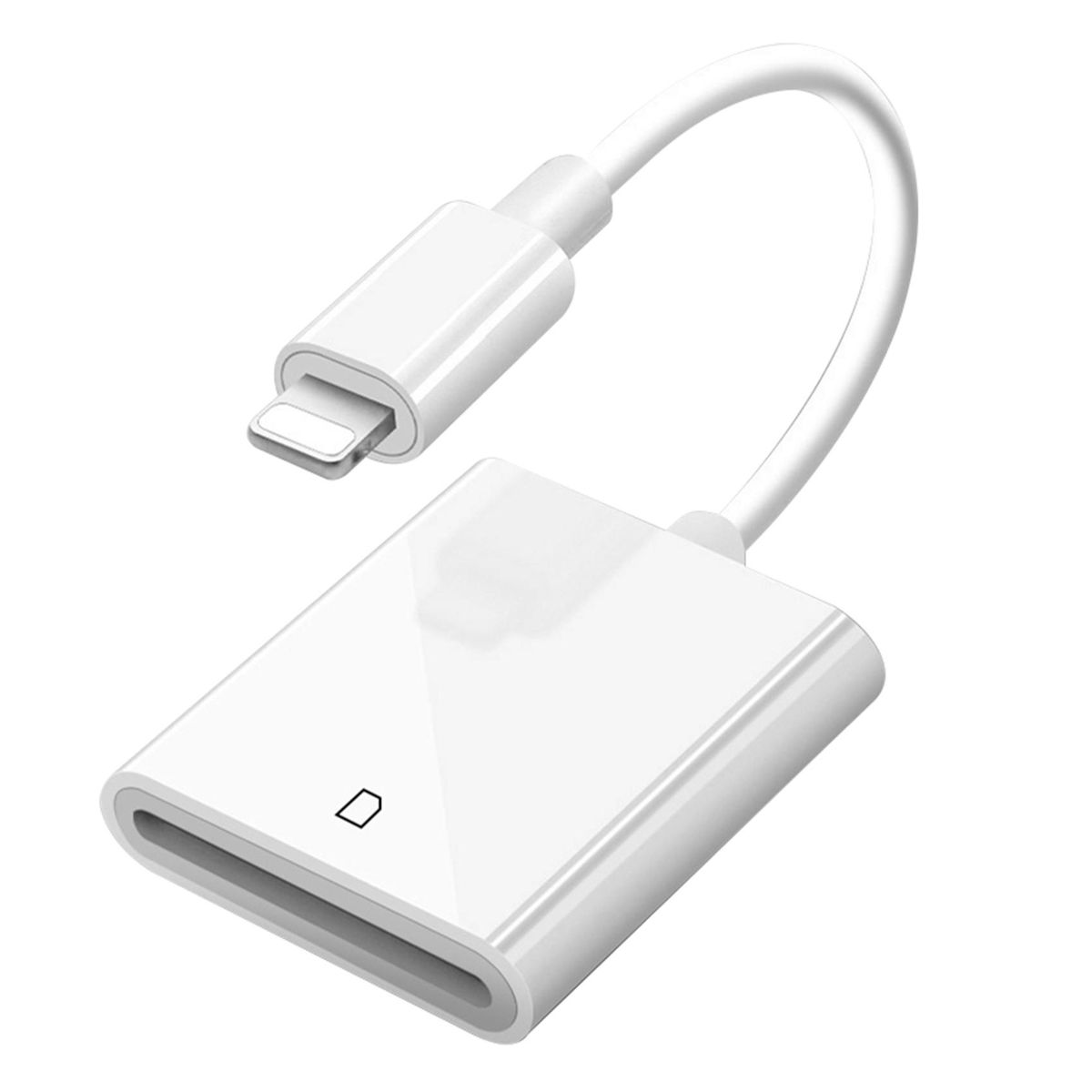 Mobile Phone SD Card Single Card Reader External Camera Card Reader Suitable for Apple Mobile Phone Adapter