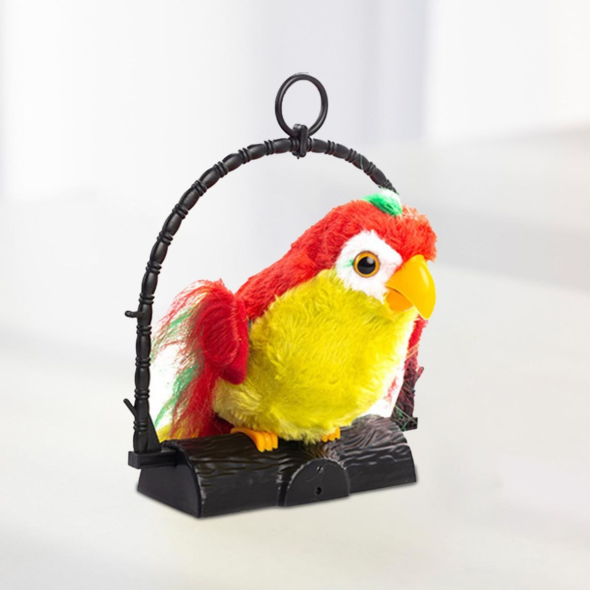 Talking Back Parrot Talking Parrot Bird Plush Doll Red