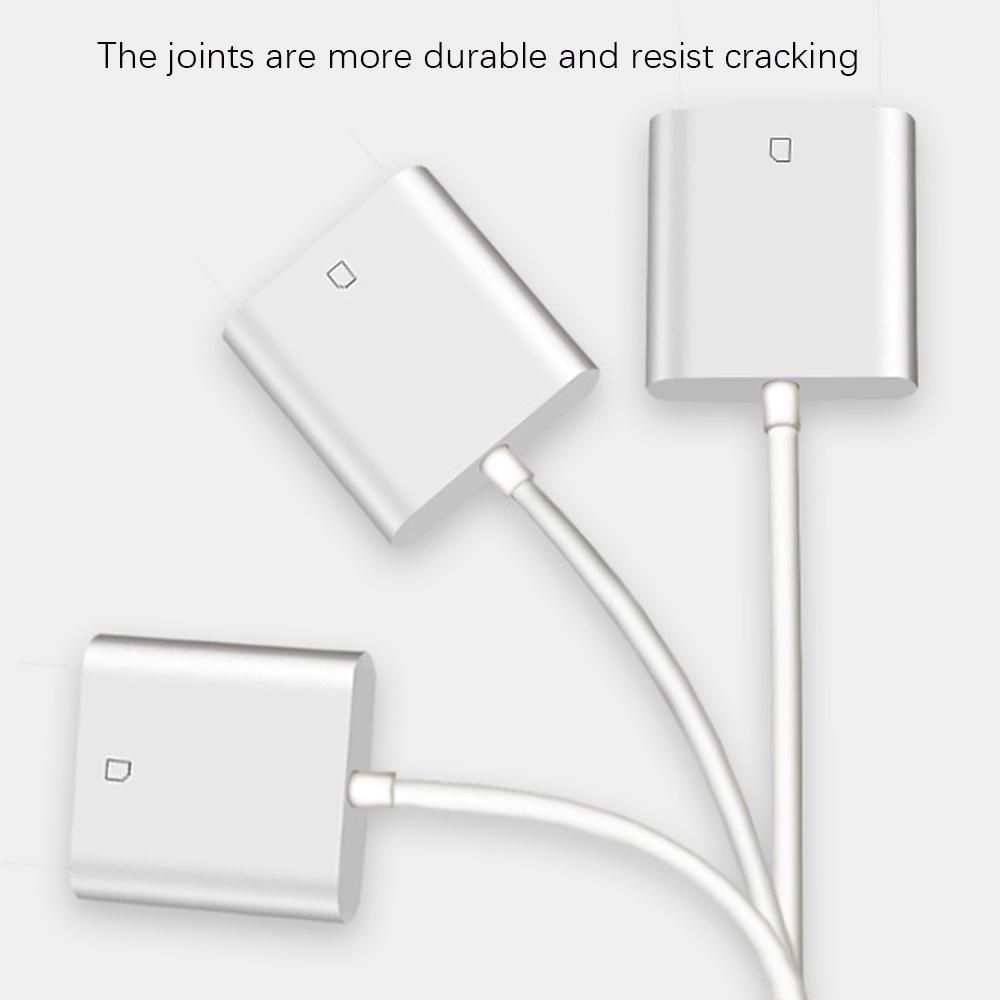SD Card Reader & Micro-SD to 8-Pin Cable Adapter for iPhone X 8 7 6 6S Plus iPad