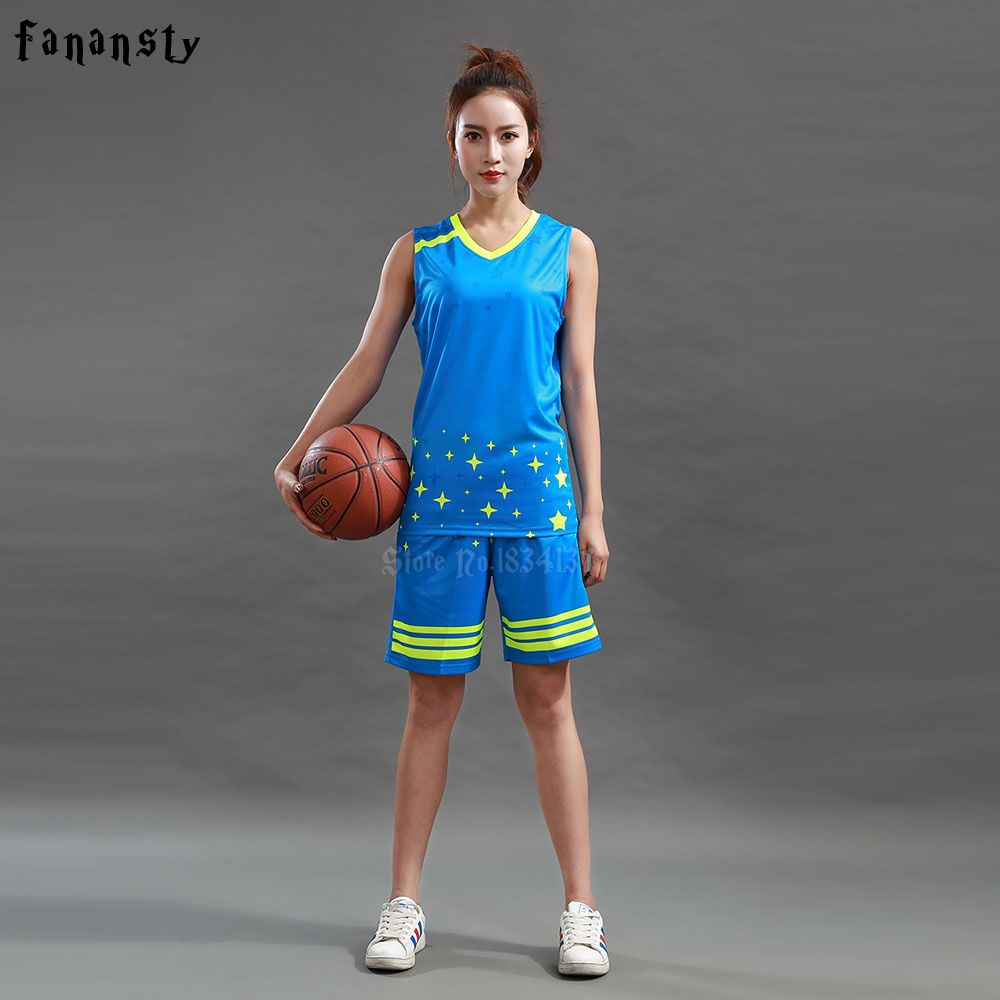 Women's Basketball Jerseys Uniforms Girls Custom T