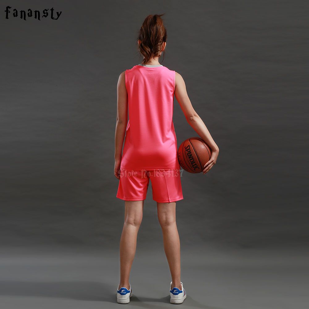 Women's Basketball Jerseys Uniforms Girls Custom T