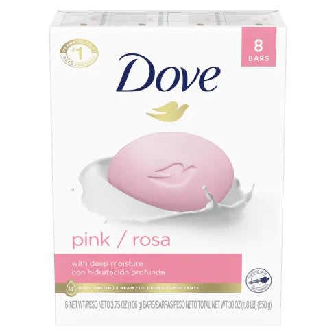 Dove Beauty Pink Moisturizing Bar Soap-113g