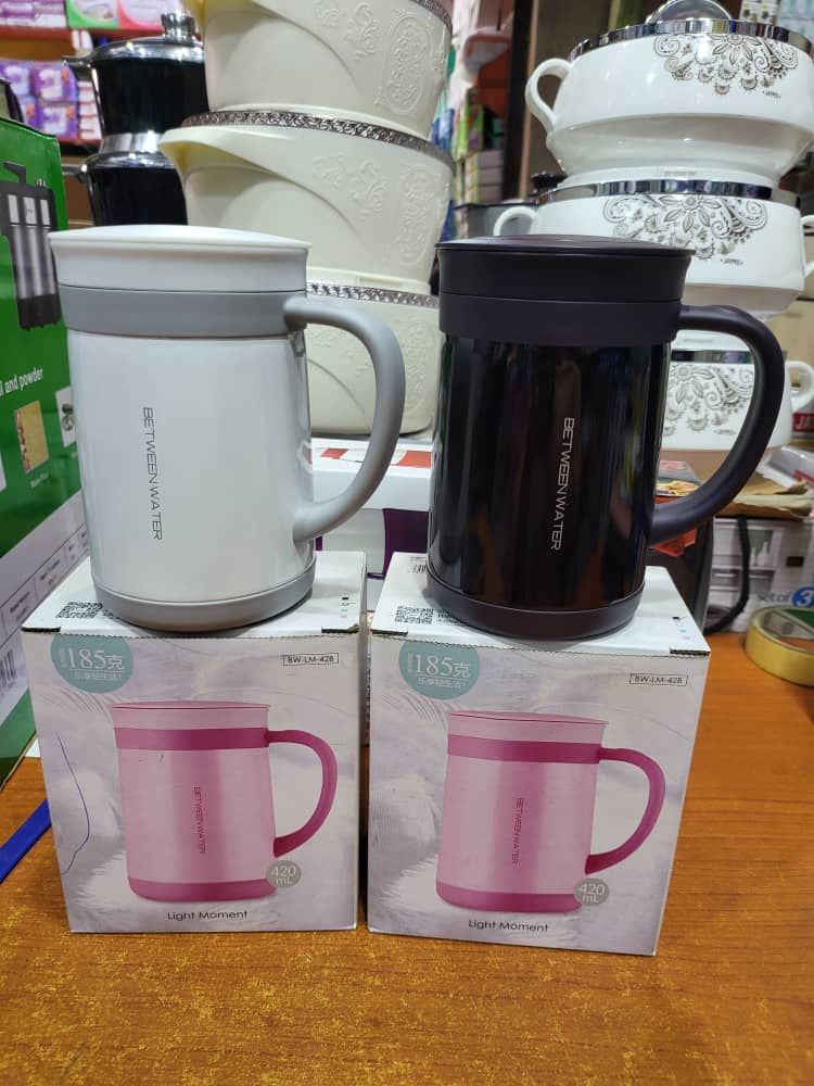 Cup With Inner Sieve Cup Temperature Display