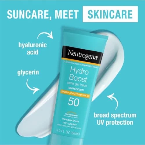 Hydro Boost Water Gel Lotion Sunscreen Spf 50-88ml