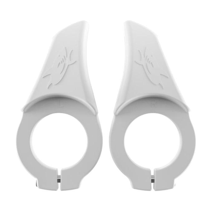 Mountain Bike Handlebar Thumb Grips Bicycle Handle Thumb Force White