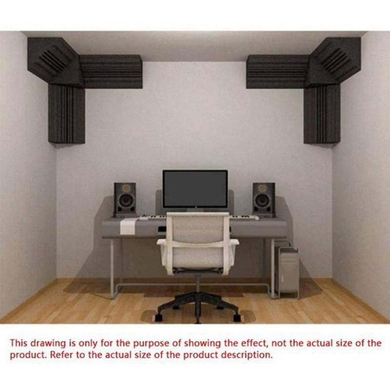 8 Pcs Acoustic Panels Soundproofing Foam Sound Absorbing,20X