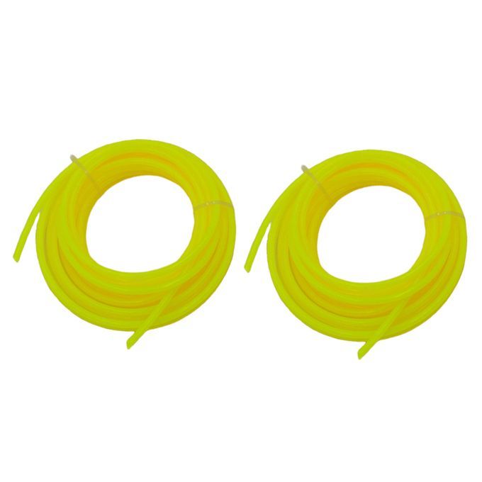 2x Grass Strimmer 4mm X 5m Strong Brushcutter Trimmer Rope Mowing Wire
