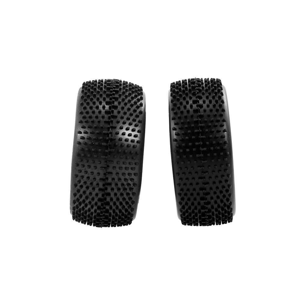 4pcs Front and Rear Tire with Wheel Rim for 1/10 HSP HPI Tamiya Carson Redcat ZD Racing Buggy Off-Road Car
