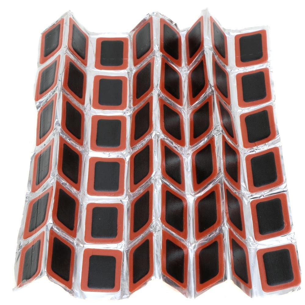48Pcs Cycling Tire Tyre Tube Rubber Puncture Patches Repair