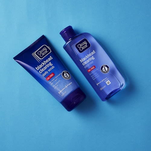Blackhead Clearing Daily Scrub - 150ml + Cleanser For Acne With Salicylic Acid - 200ml