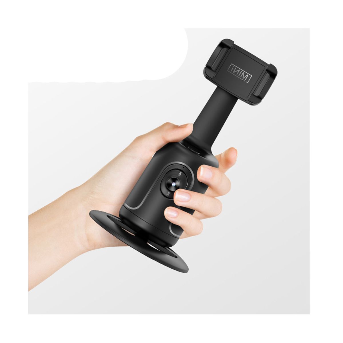 Phone Auto Face Tracking Gimbal Stabilizer 360° Rotation for Live -B