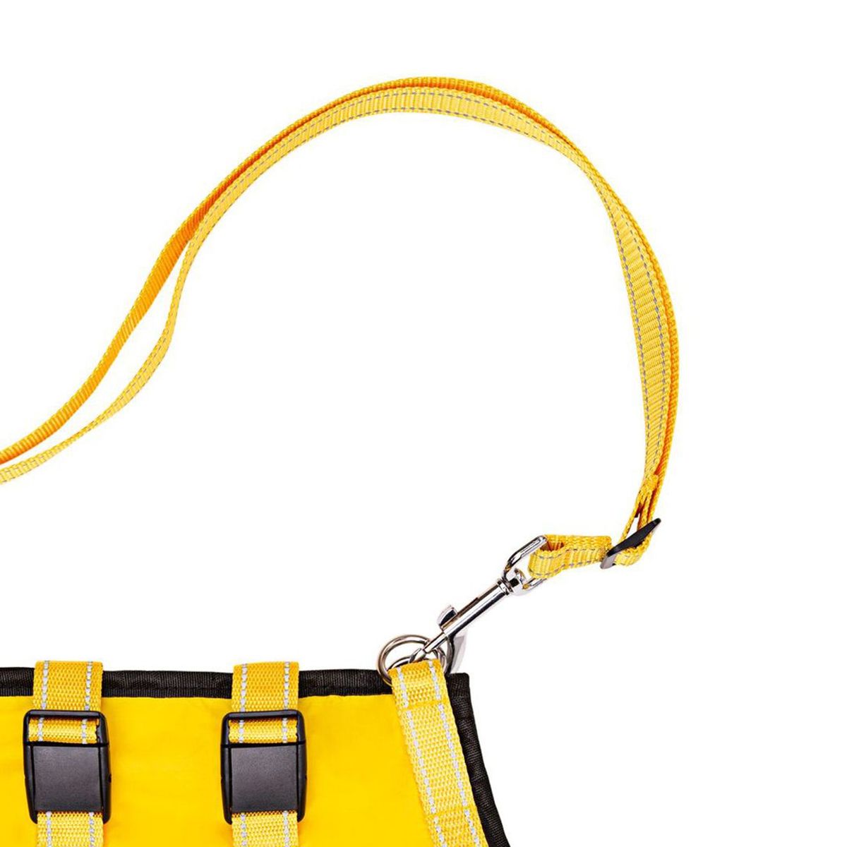 Pet Assistance Harness Adjustable Pet Leg Belt Yellow