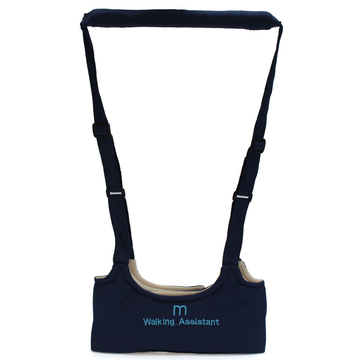 7Pcs Baby Safe Walking Belt Learning Aid Assistant Toddler Kid Harness Adjustable Strap Wings Dark Blue