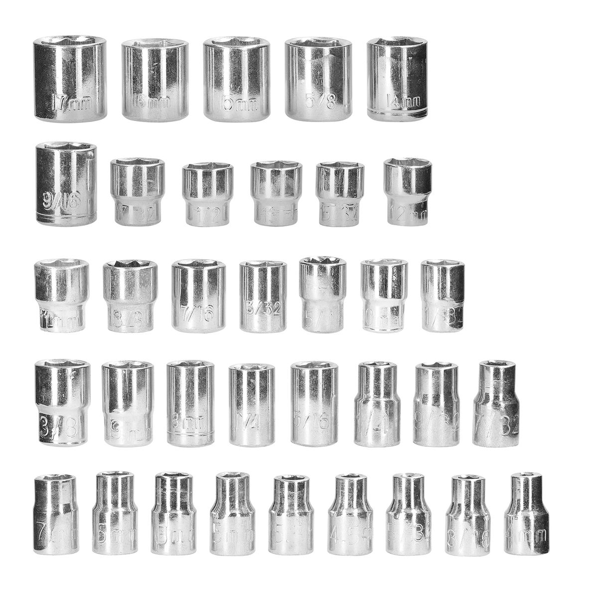 40 PCS Socket Set Practical Motorcycle Bicycle Auto Repairs