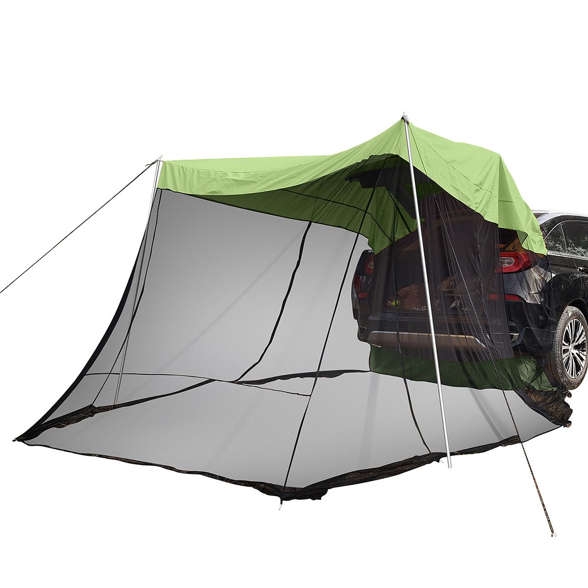 Car Rear Extension Sunshade Tent Vehicle Trunk Side Awning