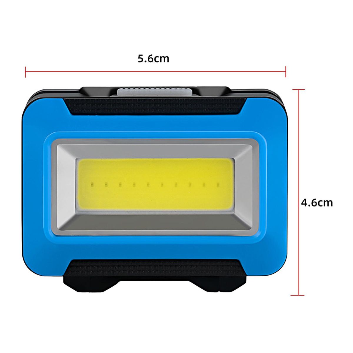 Head Light Ultra Bright COB Camping Head Lamp Blue