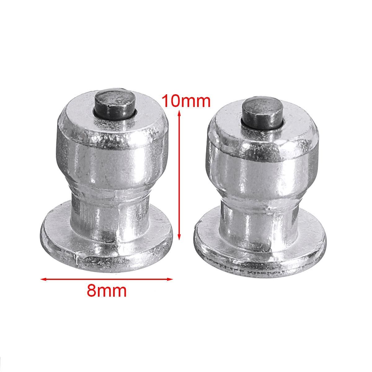 100Pcs Winter Wheel Lugs Car Tires Studs Screw Snow Spikes Wheel Tyre Snow Chains Studs for Shoes ATV Tire 8X10mm