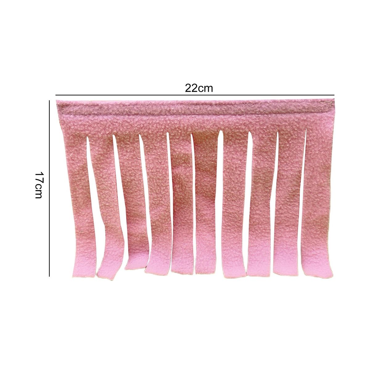2Pcs Hamster Den Tassel Guinea Pig Hamster Pets Bed Tassel Pink