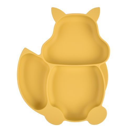 Silicon Baby Feeding Set - Yellow