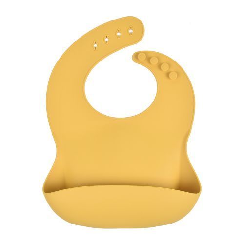 Silicon Baby Feeding Set - Yellow