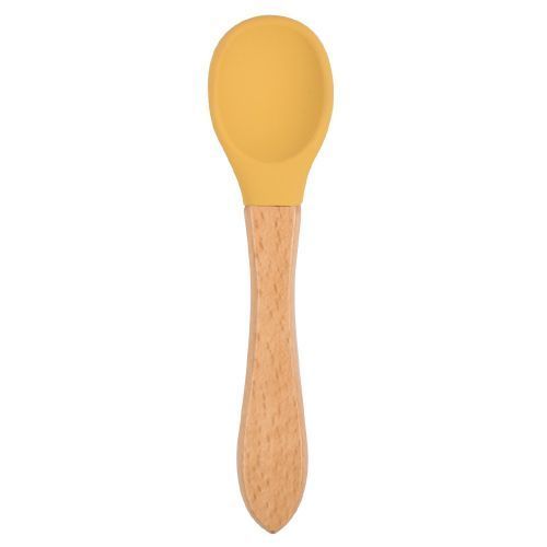 Silicon Baby Feeding Set - Yellow