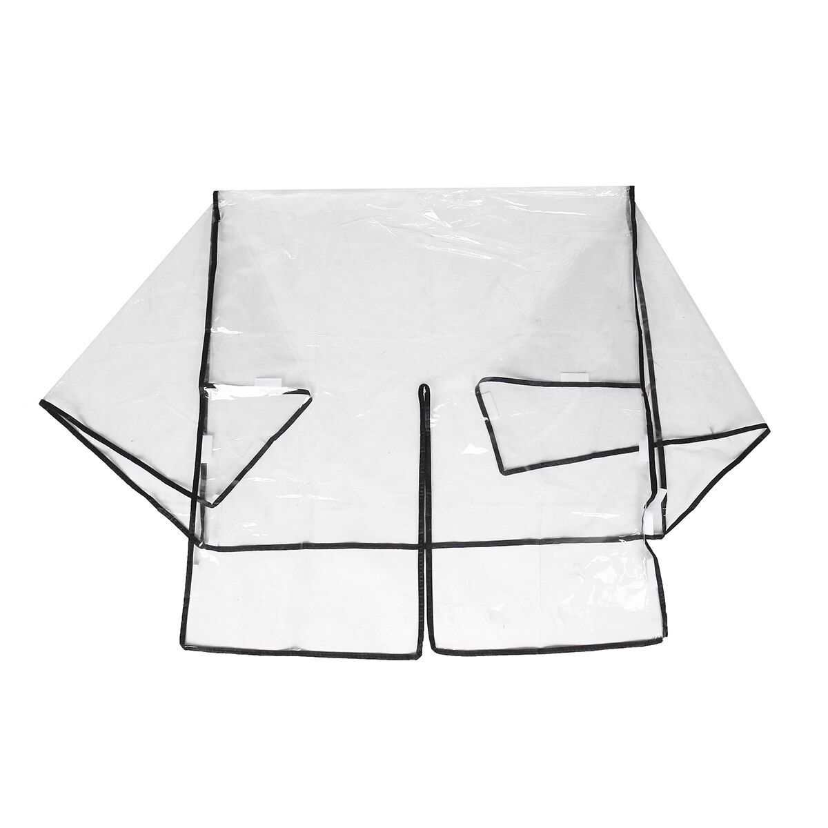 Universal Baby Stroller Rain Cover Kid Clear Double Pushchair Twins Pram Buggys