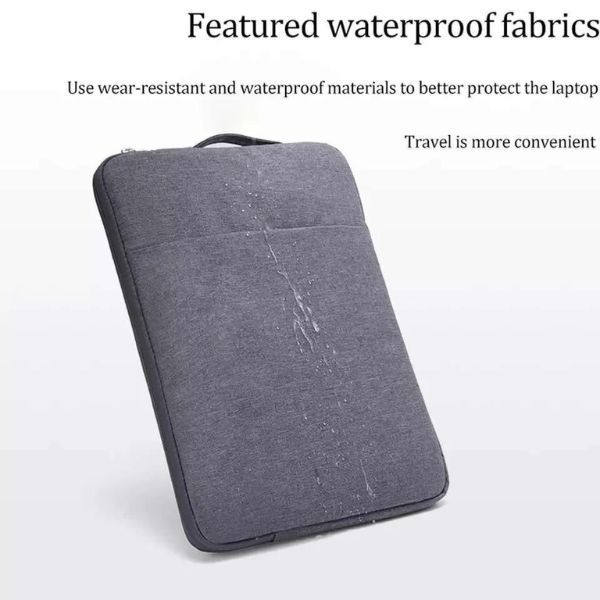 13 Inches Laptop Sleeve Pouch Padded Case (Grey)