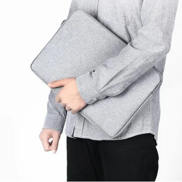 13 Inches Laptop Sleeve Pouch Padded Case (Grey)