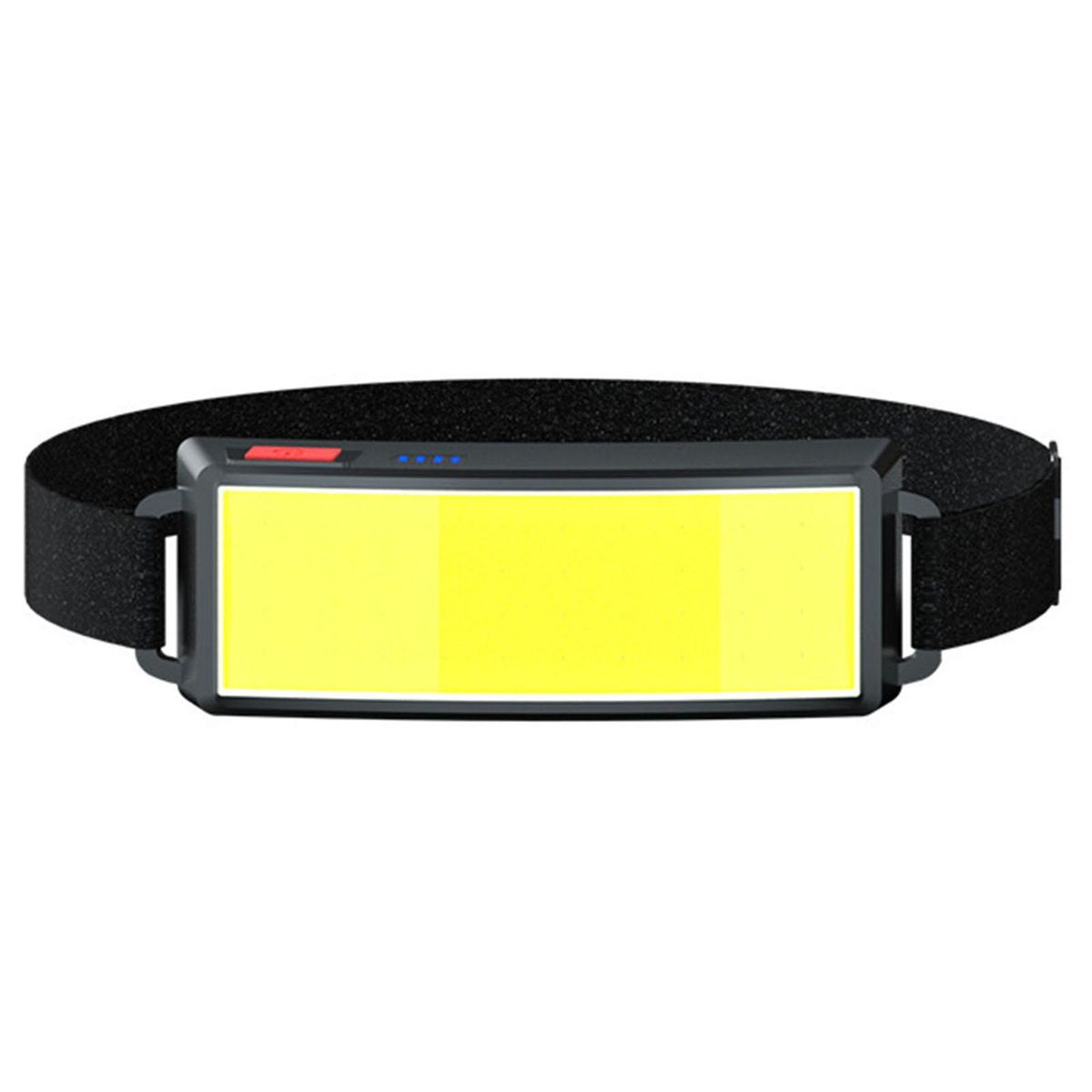 Head-Mounted Flashlight Outdoor Camping Fishing LED Lamp Black