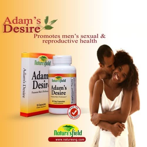 Adam's Desire - Male Fertility - 60 Capsules For Men