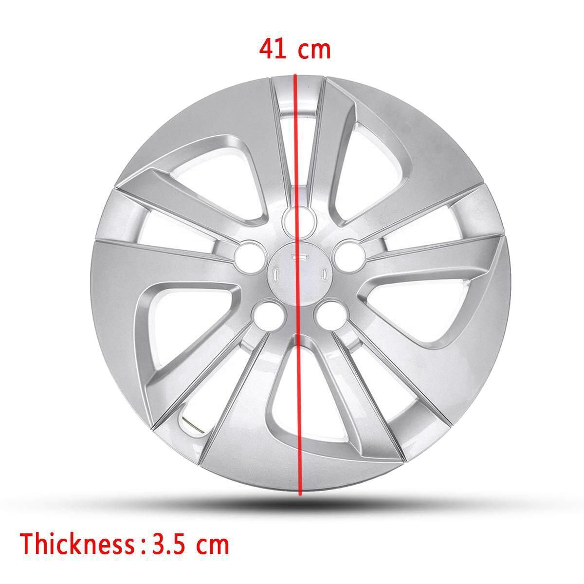 1 Pair 15 Inch Car Wheel Cover Hub Cap Replacement for Toyota Prius 2016-2018