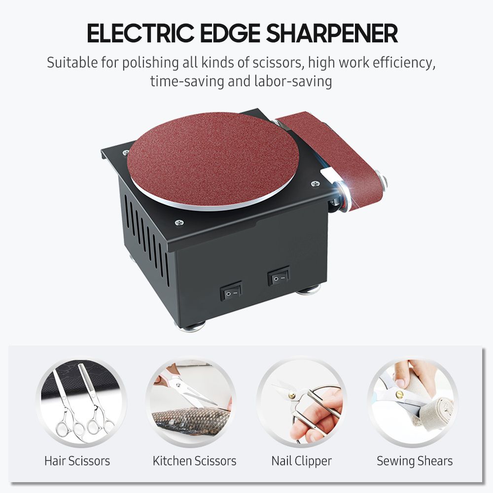 Mini Bench Belt And Disc Sander Sanding Roller With Flexible