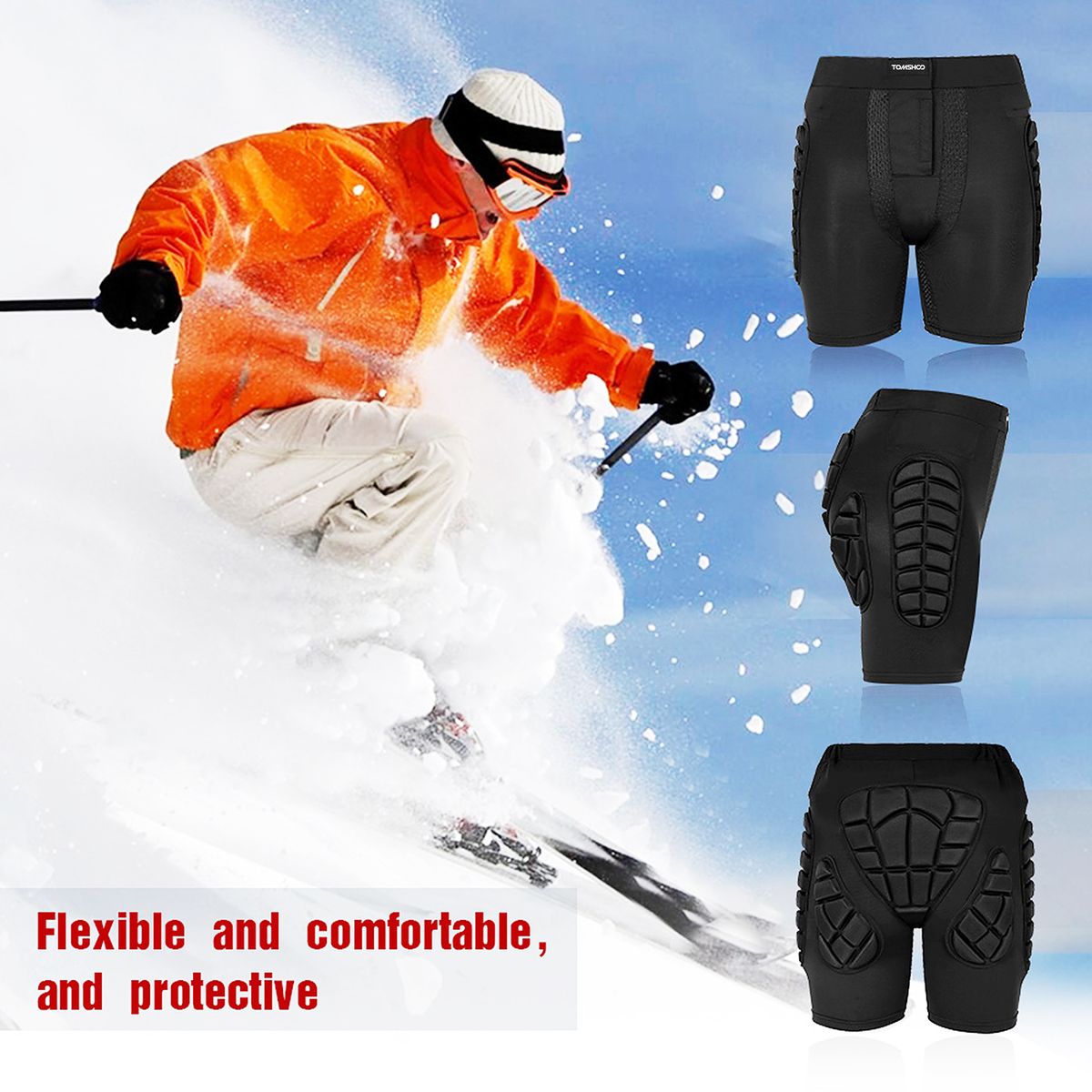 Protective Padded Shorts For Adults / Kids
